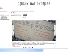 Tablet Screenshot of clichy-batignolles.fr